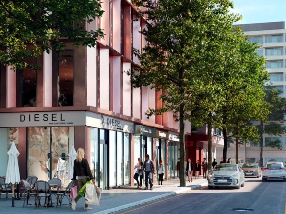 apartamente ne shitje - diamond palace ne tirane - rruga moskat